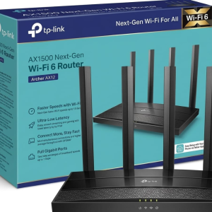 TP Link AX 1500 WiFi Router